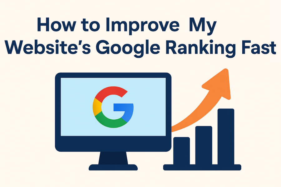 How to Improve My Website’s Google Ranking Fast?