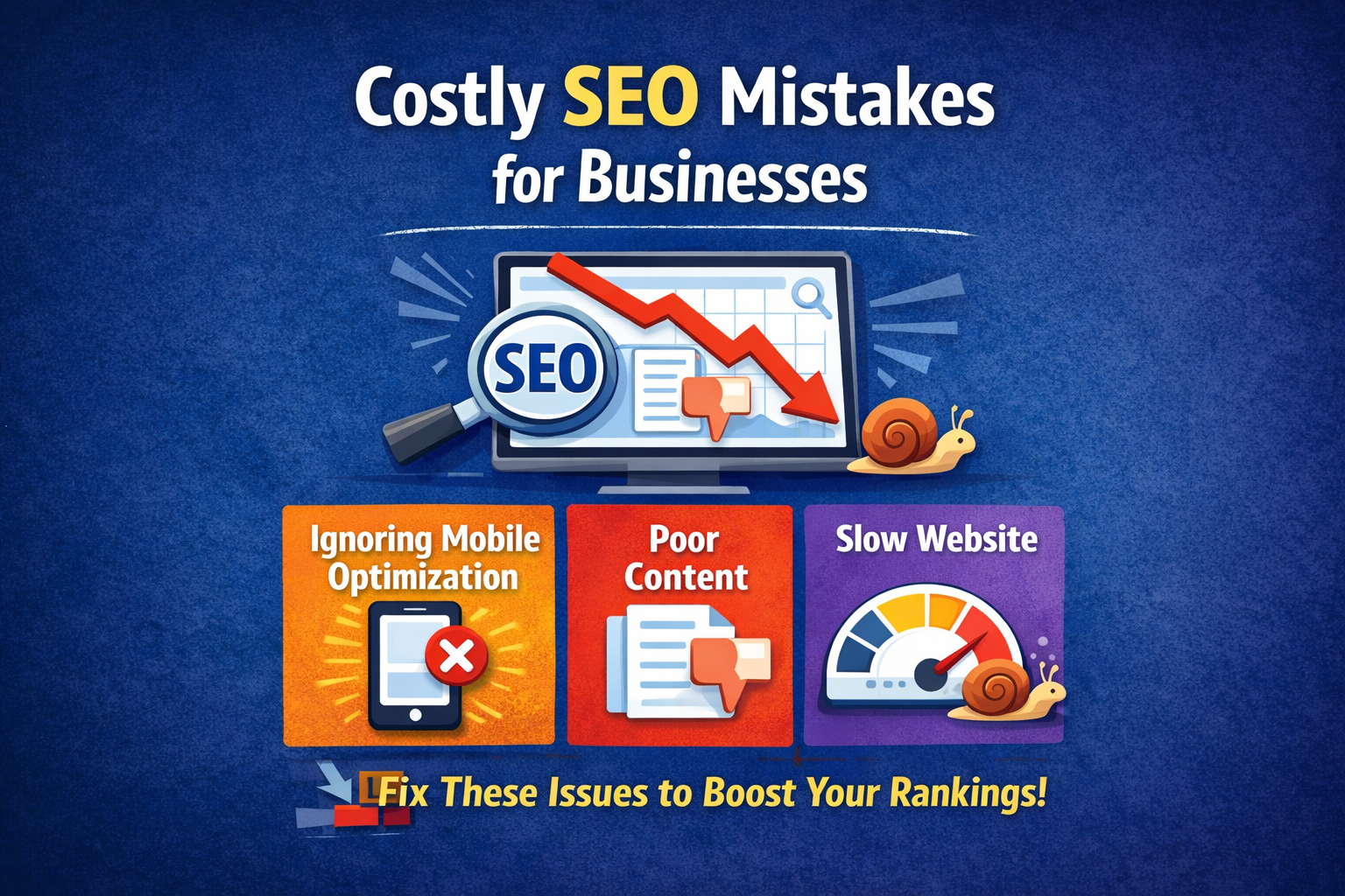 Most Common SEO Mistakes Costing Businesses Traffic